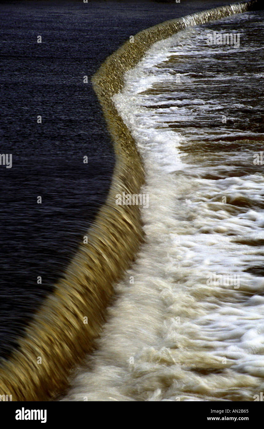 Hambledon lock Weir à Tamise, Angleterre Banque D'Images