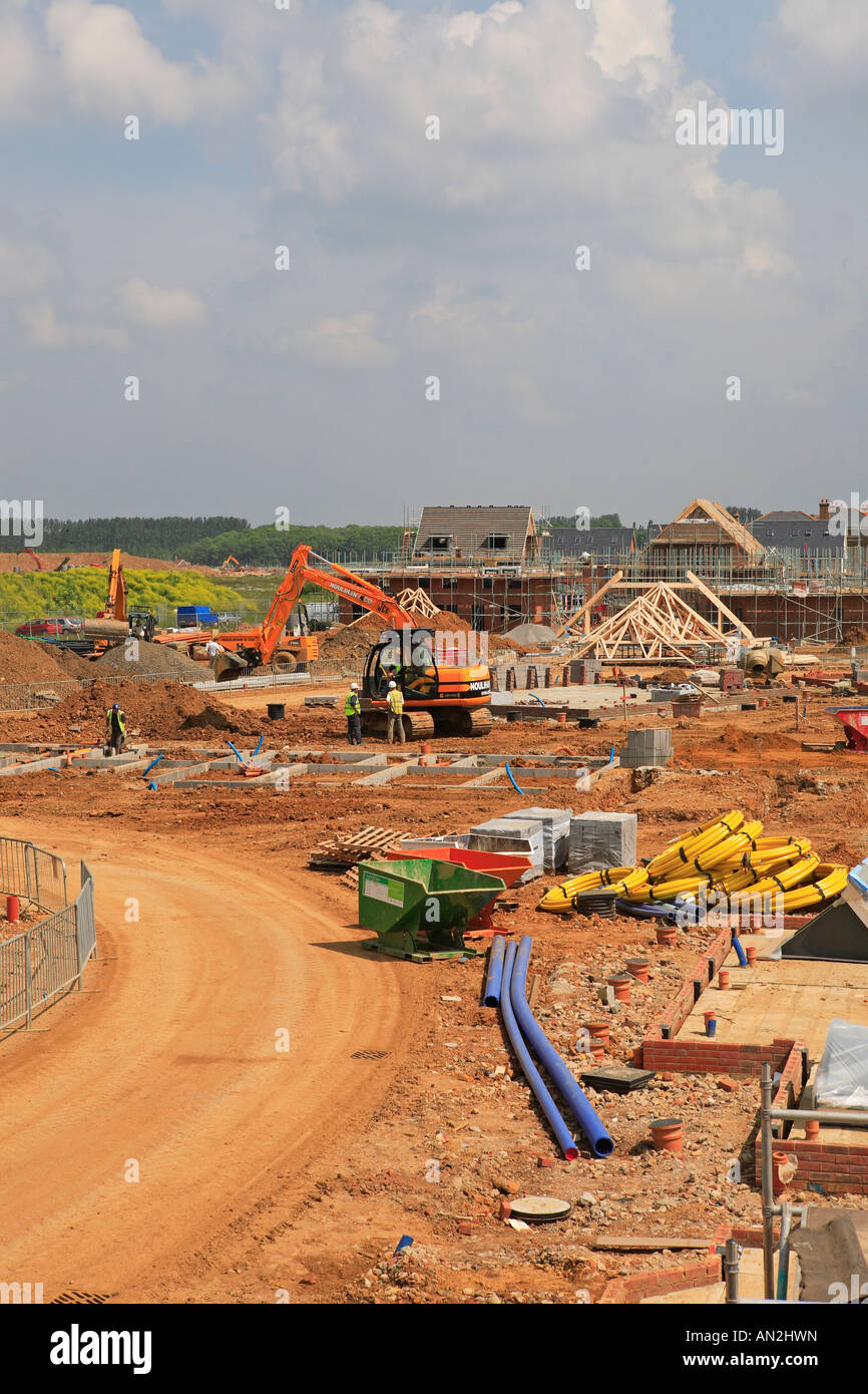L'Angleterre, au sud-est, de Chantier Banque D'Images