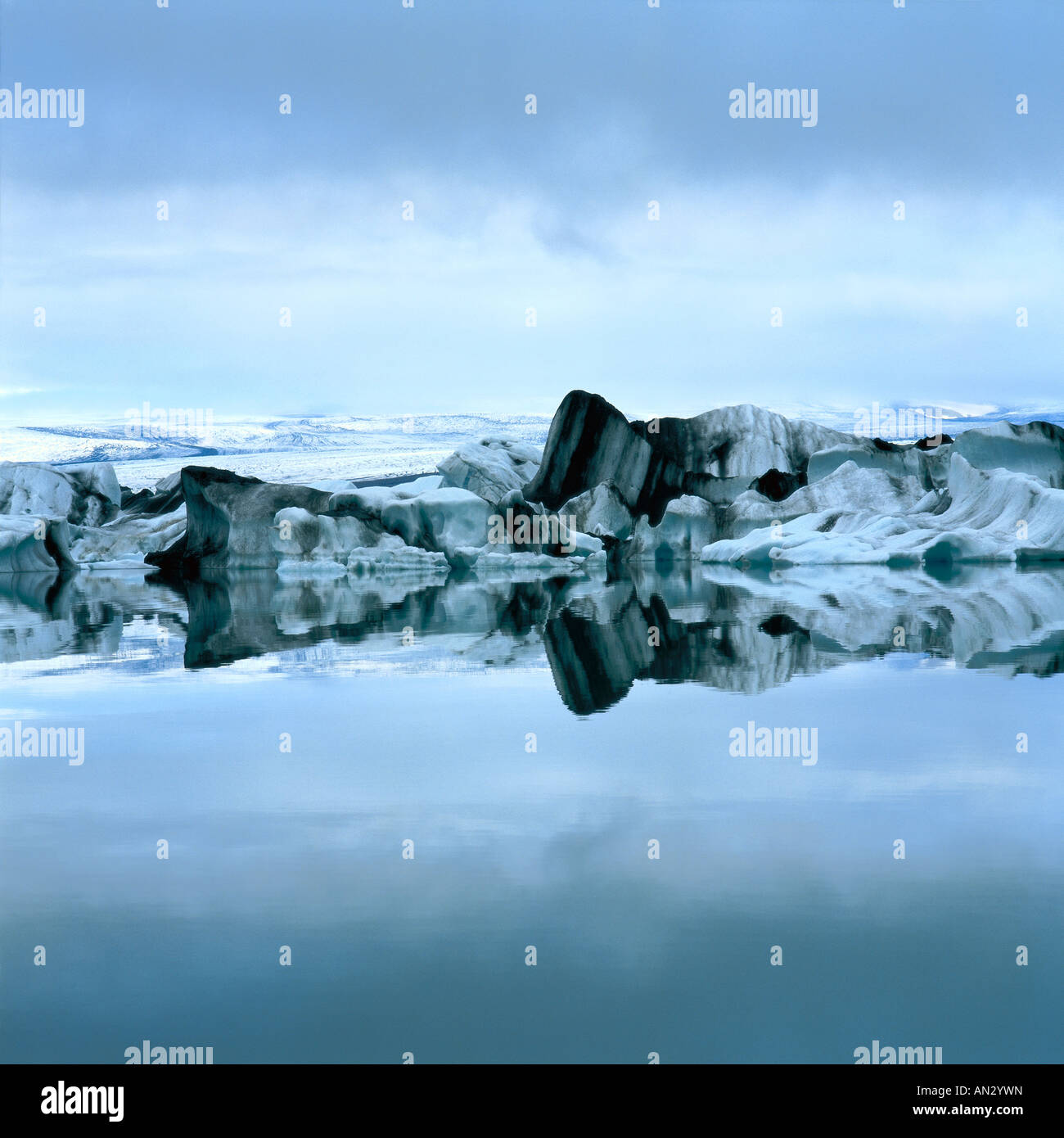 Le Groenland, l'iceberg Banque D'Images