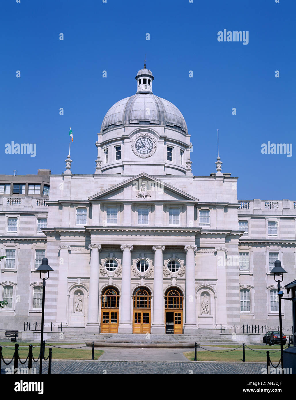 Bâtiment du Parlement irlandais, Dublin, Irlande Banque D'Images