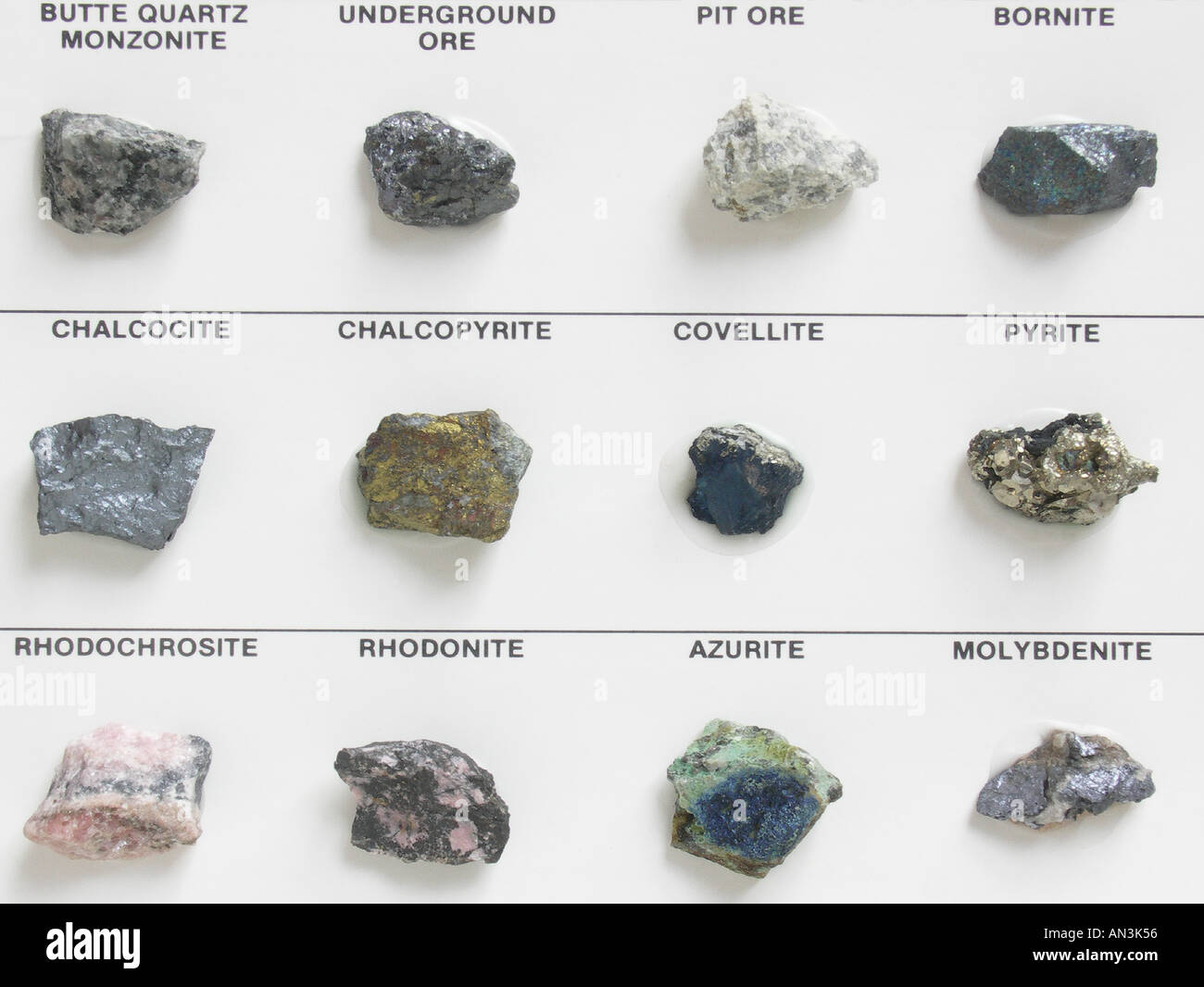 Ensemble de Collection de roche et minéraux, 24 sortes de minéraux,  échantillons de roche naturelle, éclats