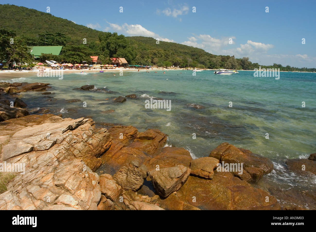 L'île de Ko Samet Golfe de Thaïlande La Thaïlande Asie du sud-est Banque D'Images