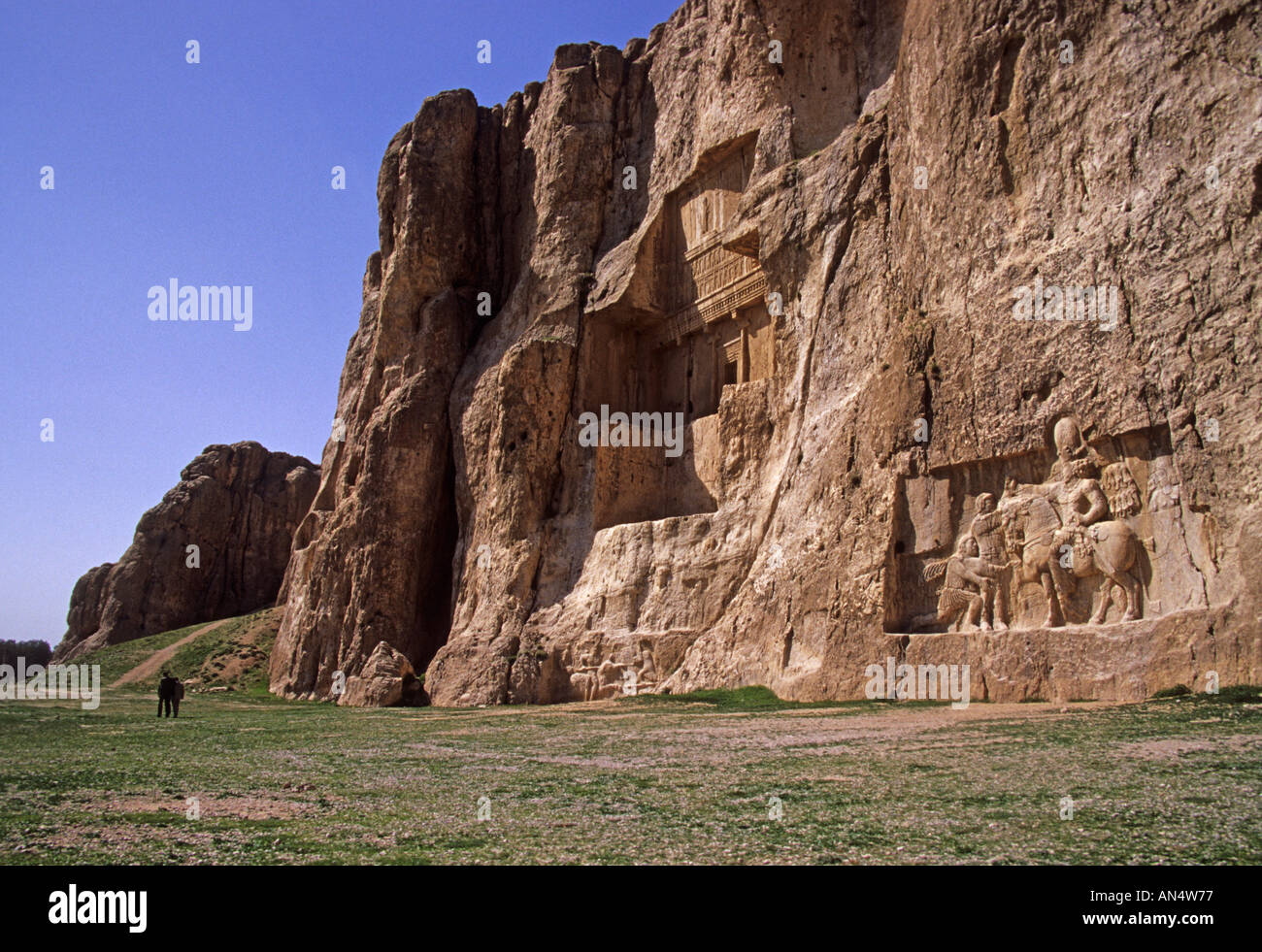 Ruines de Persépolis, l'ancienne capitale, Empire perse, l'Iran Banque D'Images