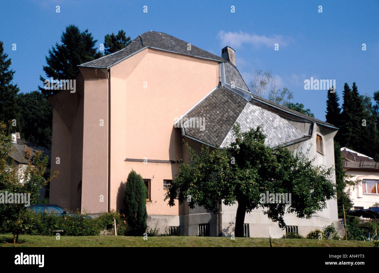 Maison de Jaager 1921 Dornach, près de Bâle en Suisse Juillet 2000 Banque D'Images