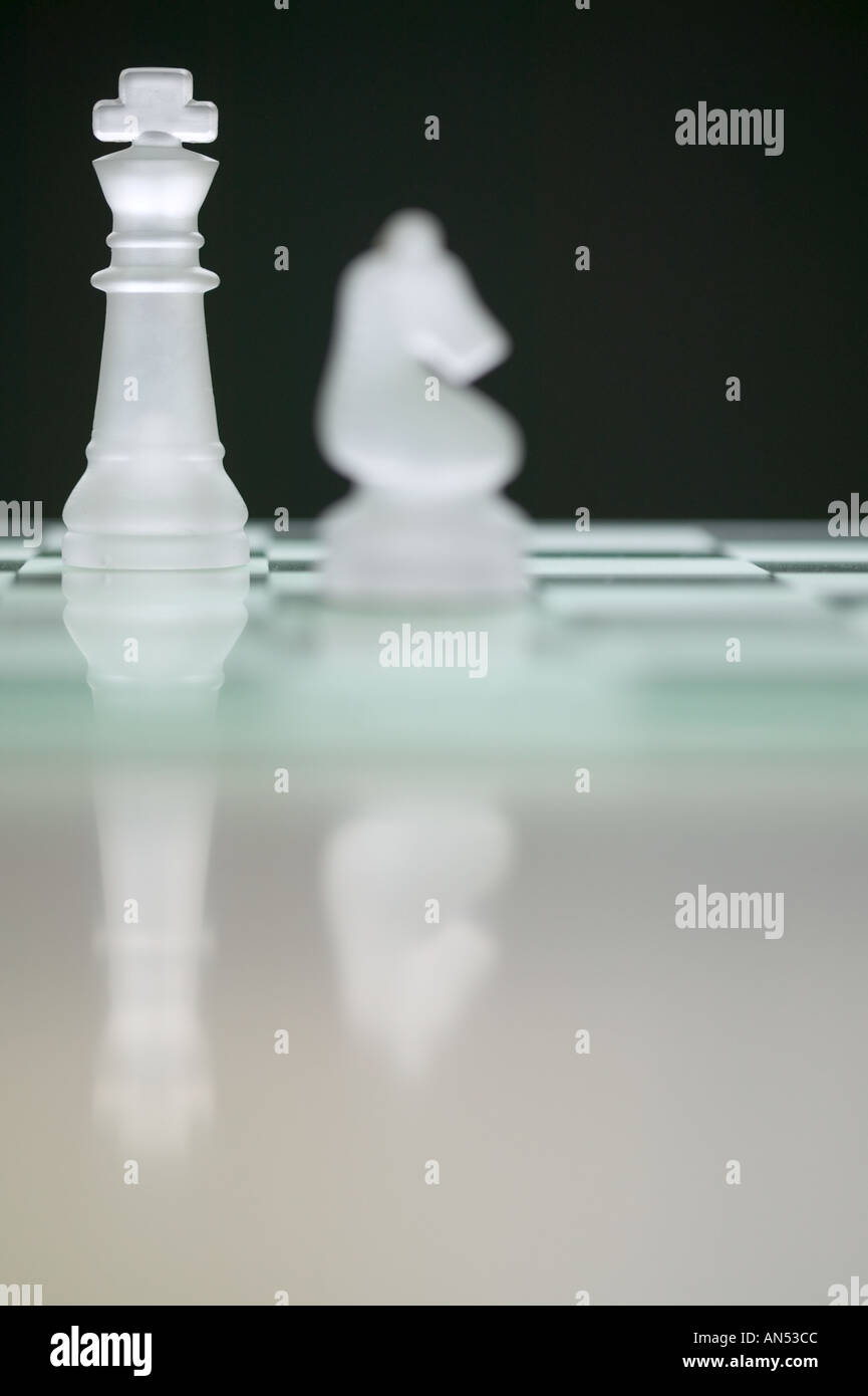 Pièces d’échecs Banque D'Images