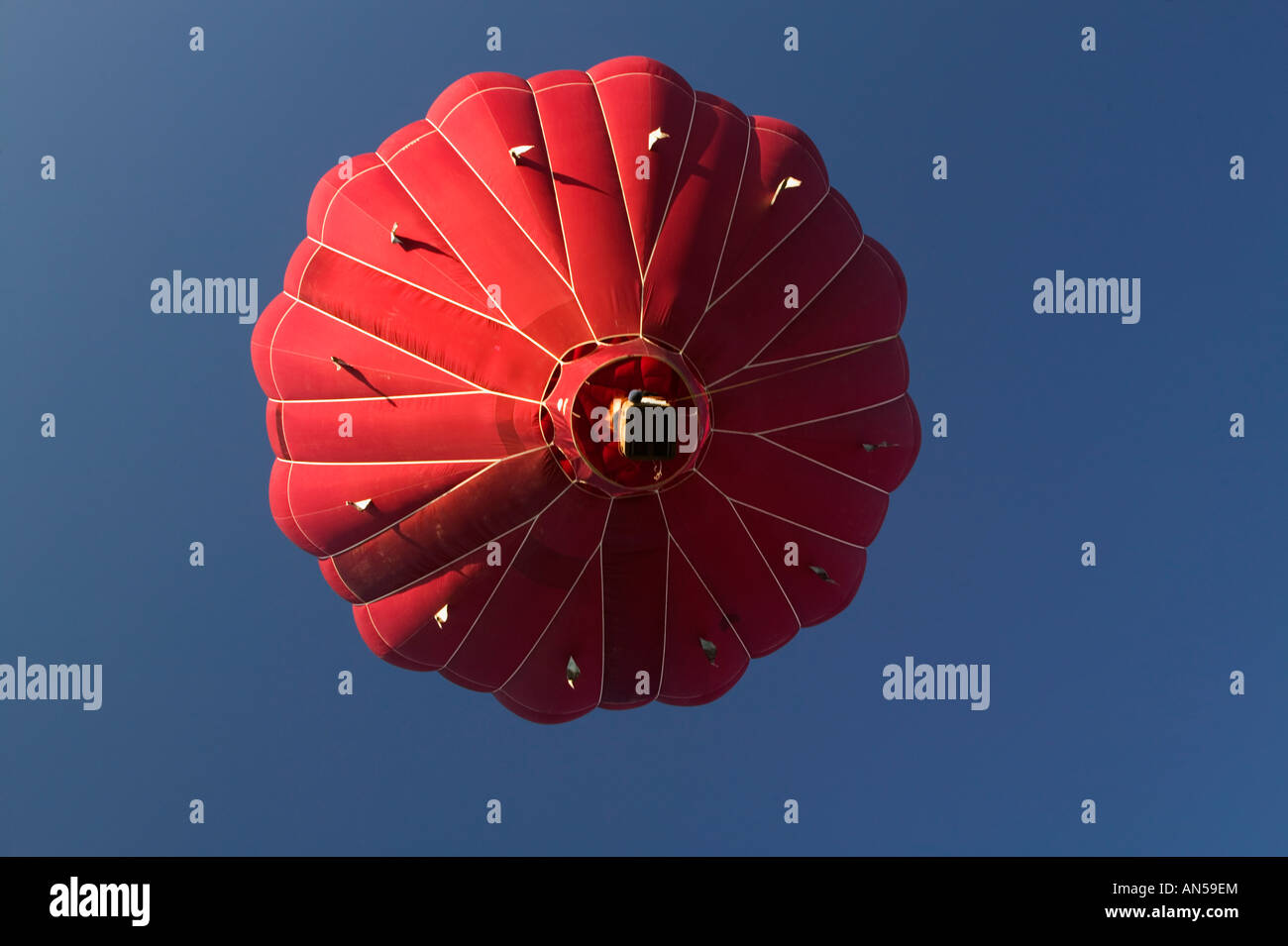 L'air chaud baloons festival à Walla Walla Washington Banque D'Images