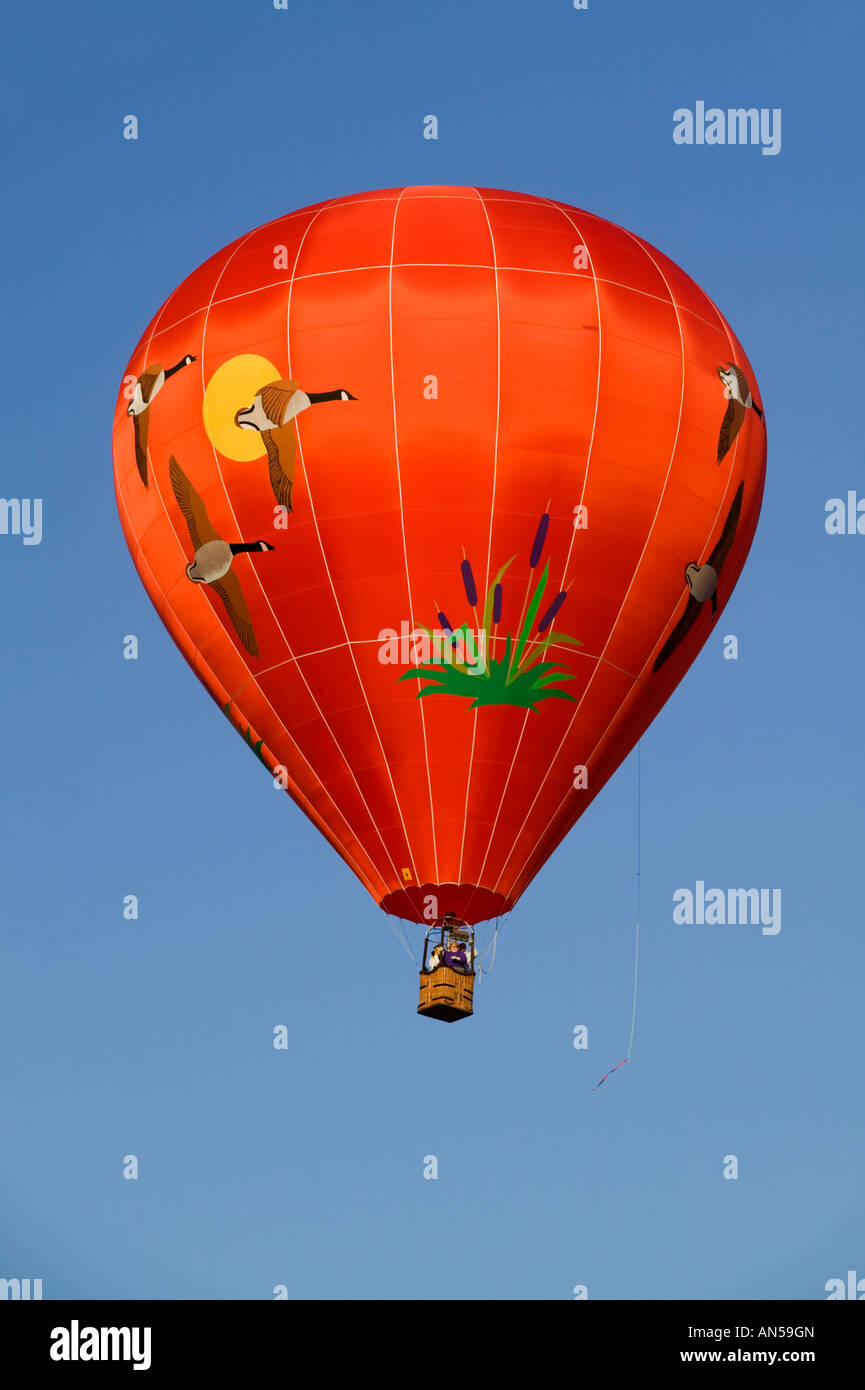 L'air chaud baloons festival à Walla Walla Washington Banque D'Images