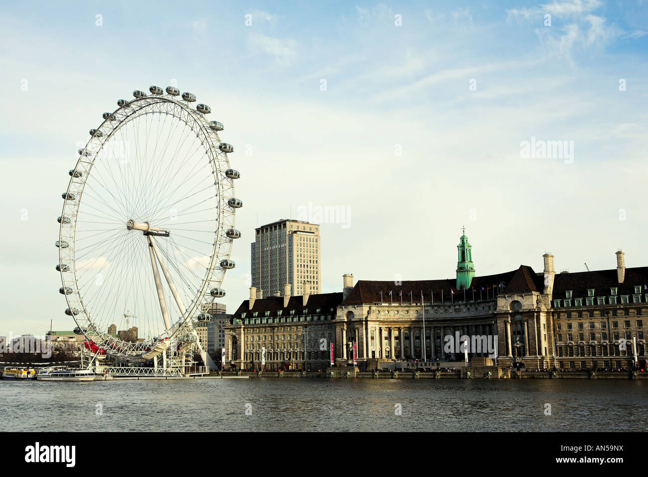 Grande roue de Londres Banque D'Images