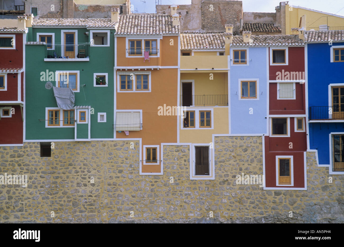 Villajoyosa / La Vila Joiosa, Province d'Alicante, Costa Blanca, Communauté Valencienne, Espagne Banque D'Images