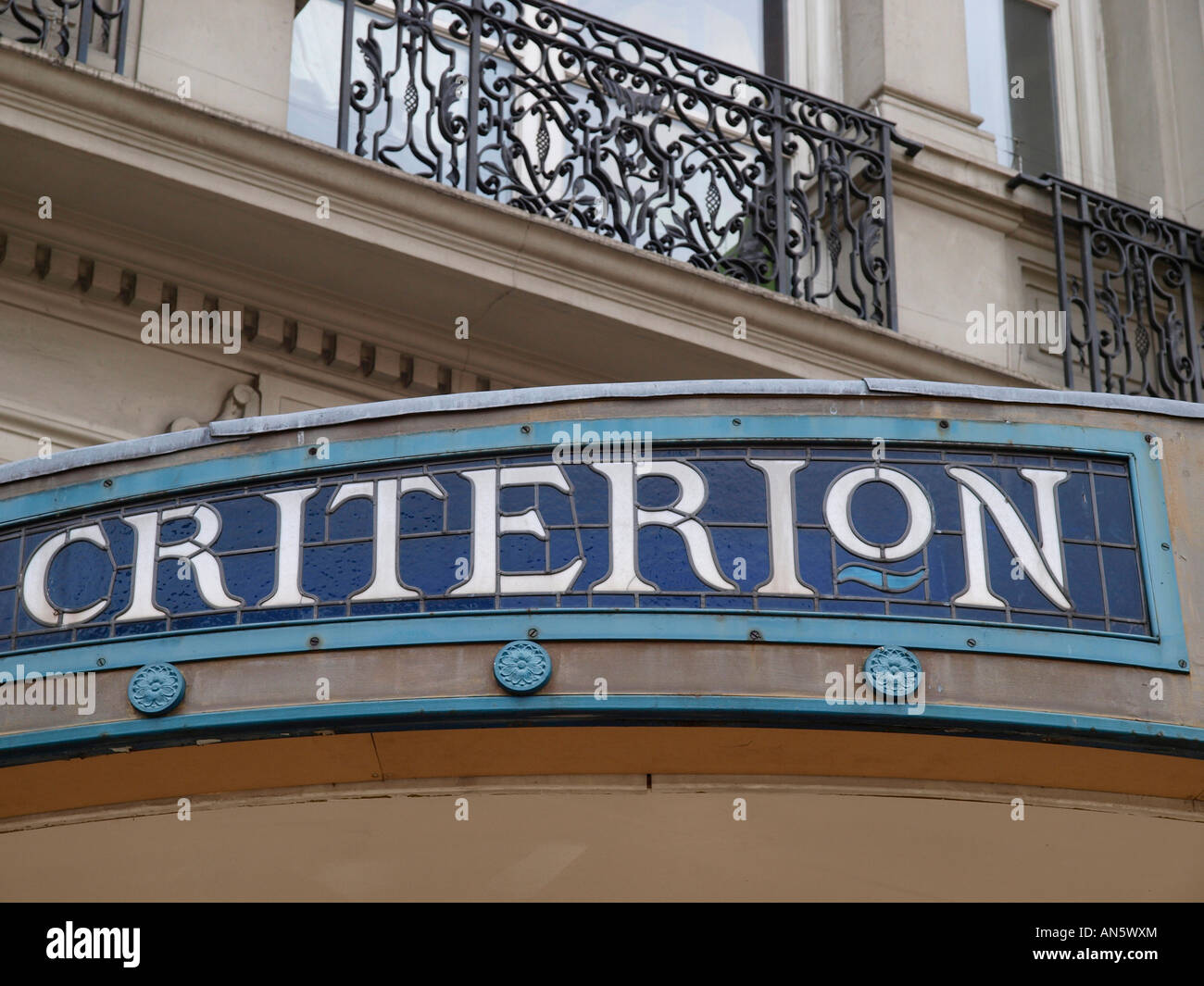 Criterion Restaurant Piccadilly Circus London England Banque D'Images