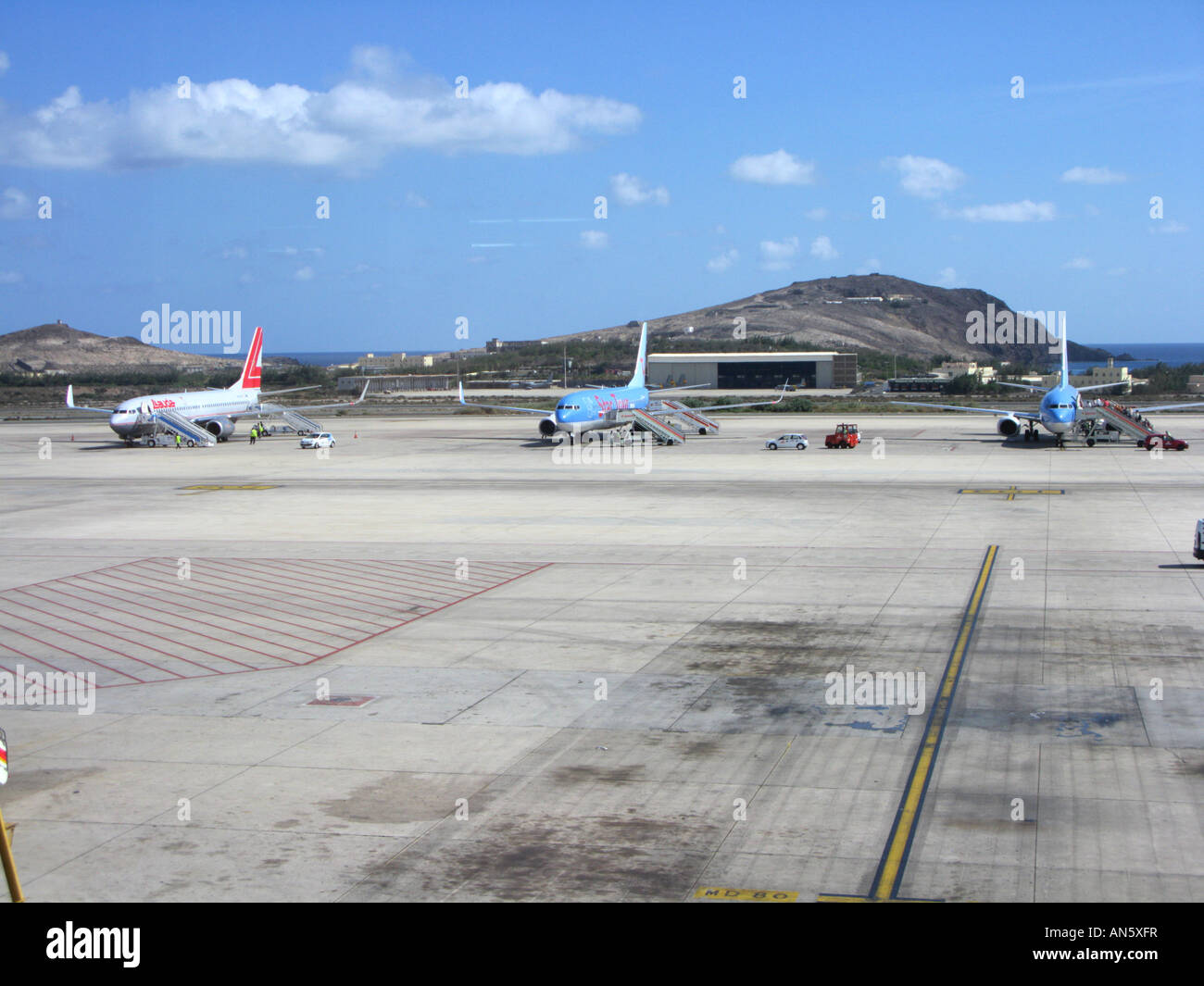 L''aéroport de Gran Canaria, Las Palmas Photo Stock - Alamy