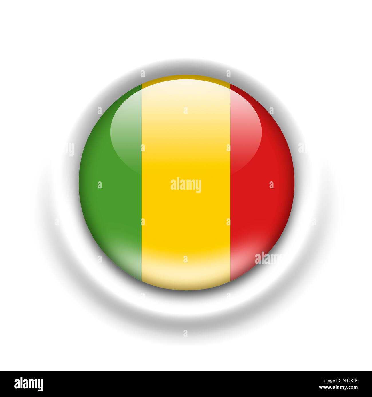 Pavillon du Mali Banque D'Images