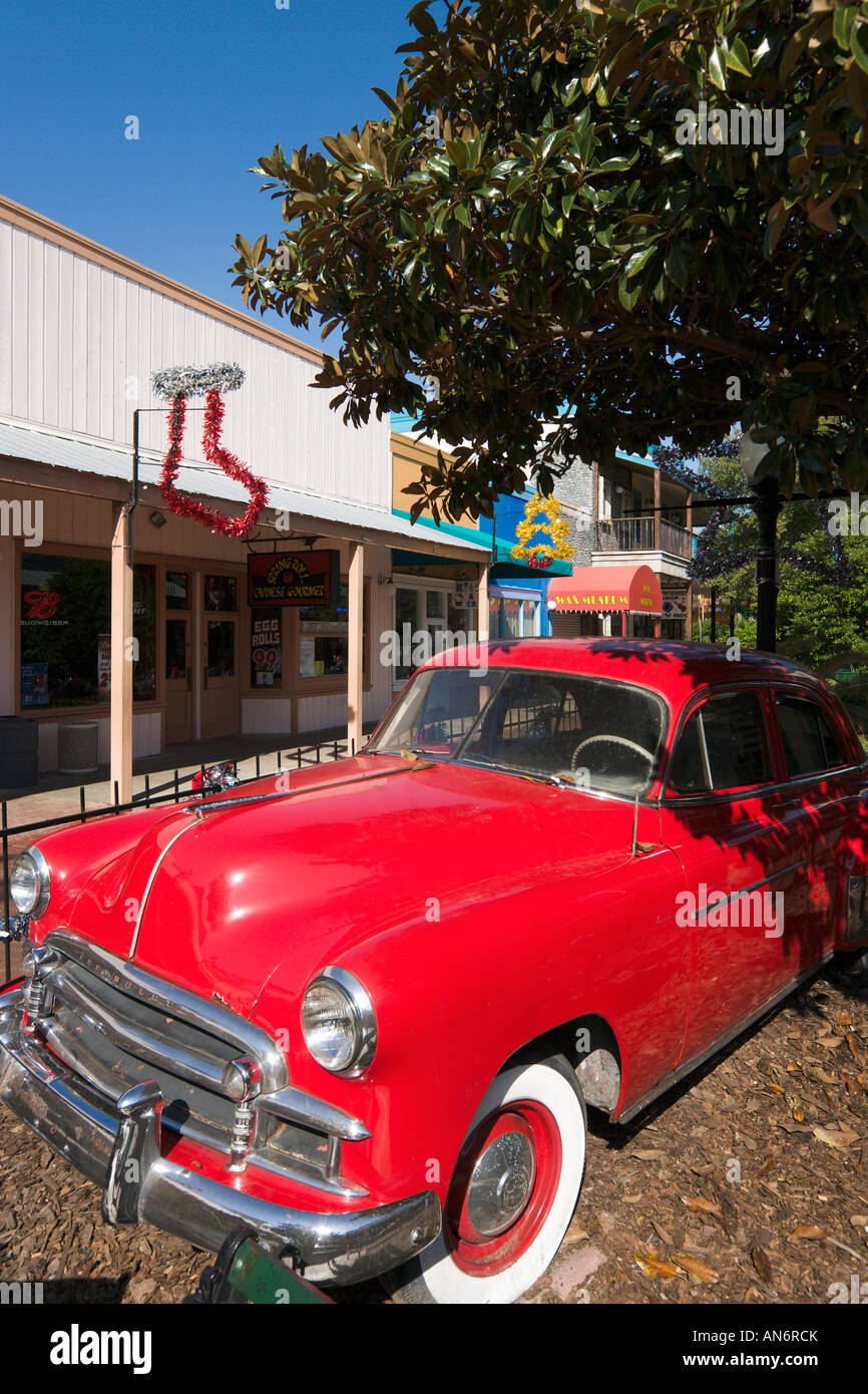 Chevrolet Classic voiture américaine, vieille ville de Kissimmee, Orlando, Floride, USA Banque D'Images