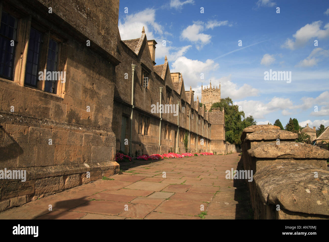 Chipping Campden Alms Houses, Angleterre Banque D'Images