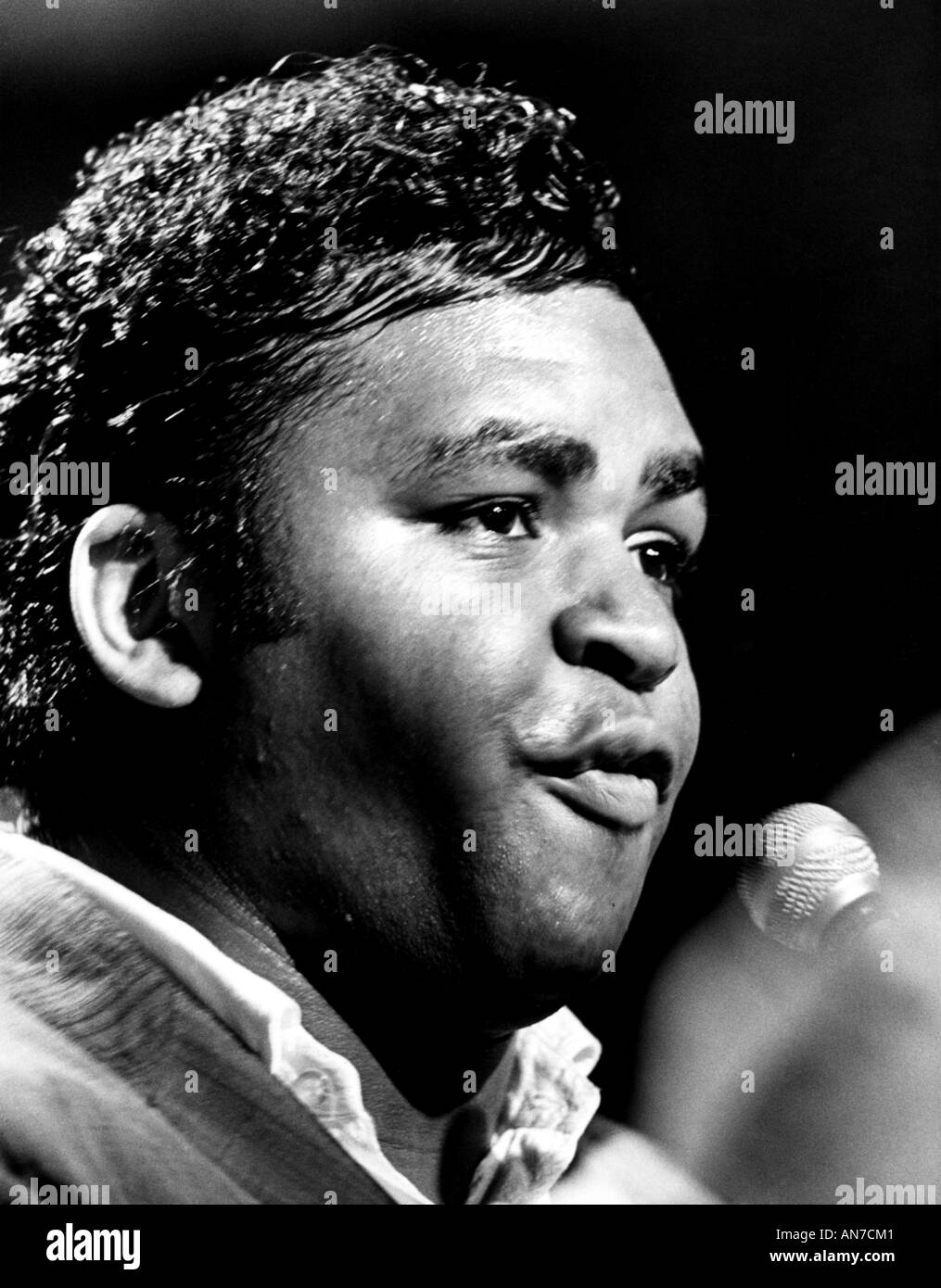 SOLOMON BURKE chanteur américain sur UK TV s Ready Go le 24 juin 1965. Photo : Tony Gale Banque D'Images