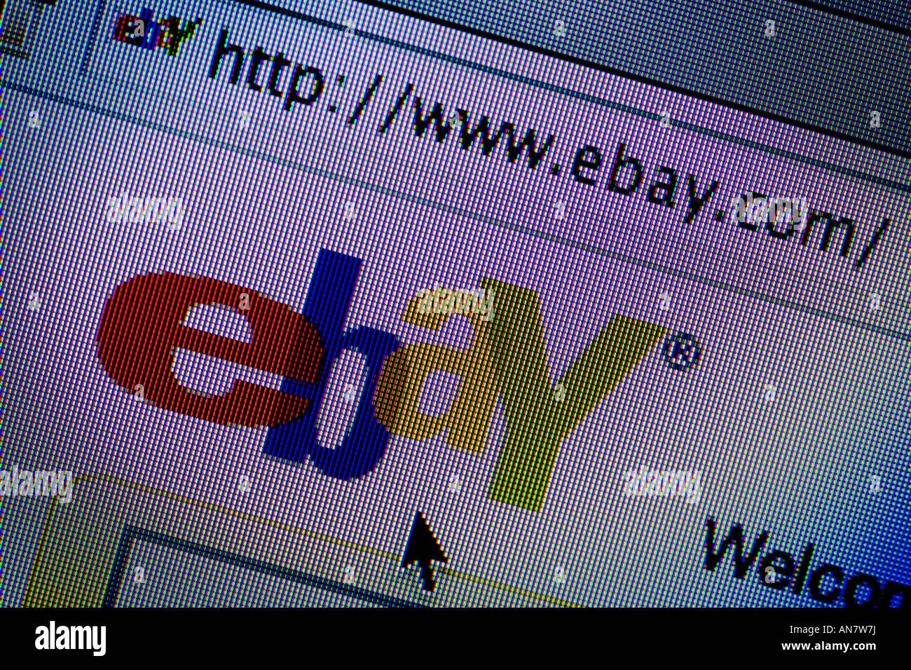 Site de vente aux enchères ebay ebay www com Banque D'Images