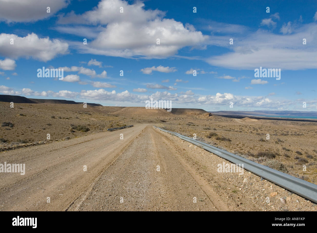 Section de la Route 40, Patagonie Banque D'Images
