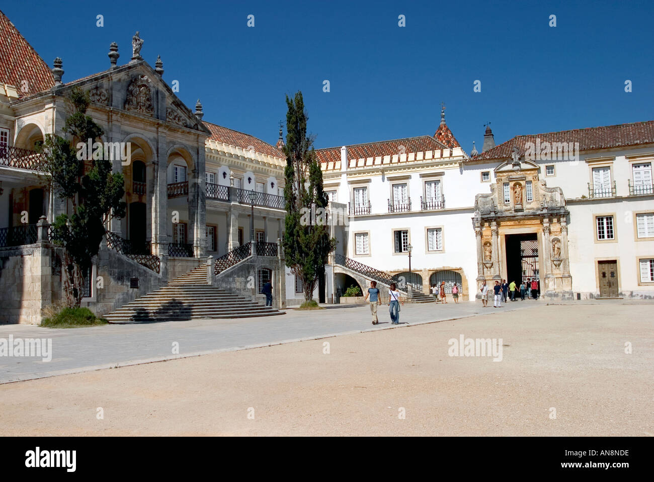 L'Université de Coimbra au Portugal Banque D'Images