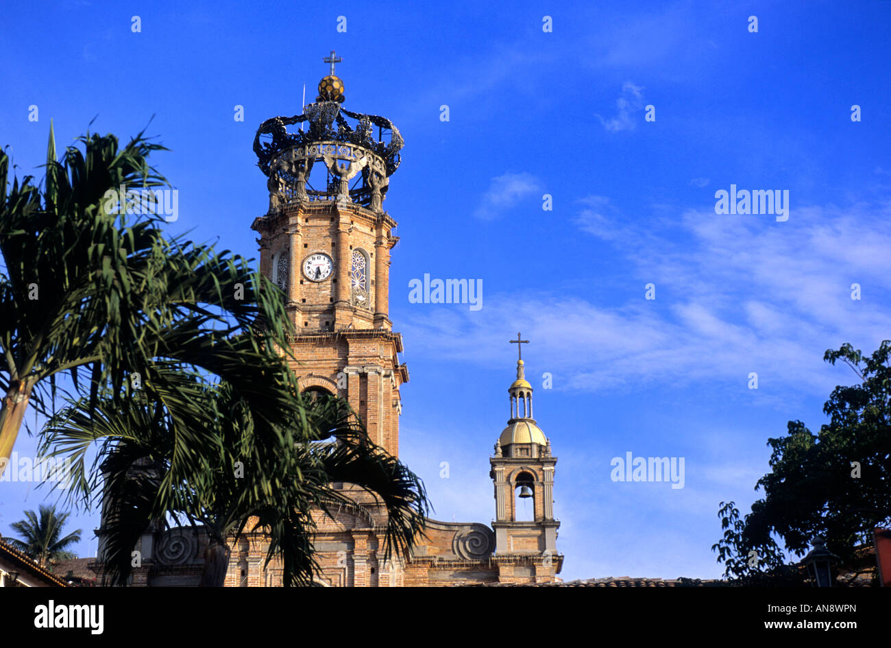 Église Notre-Dame De Guadalupe, Puerto Vallarta Mexique Banque D'Images