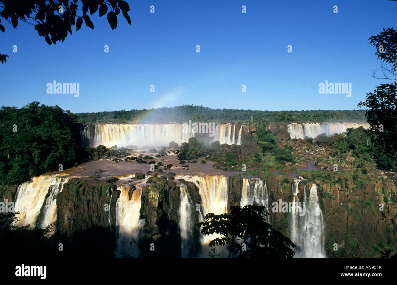 Iguacu Falls Brésil Banque D'Images