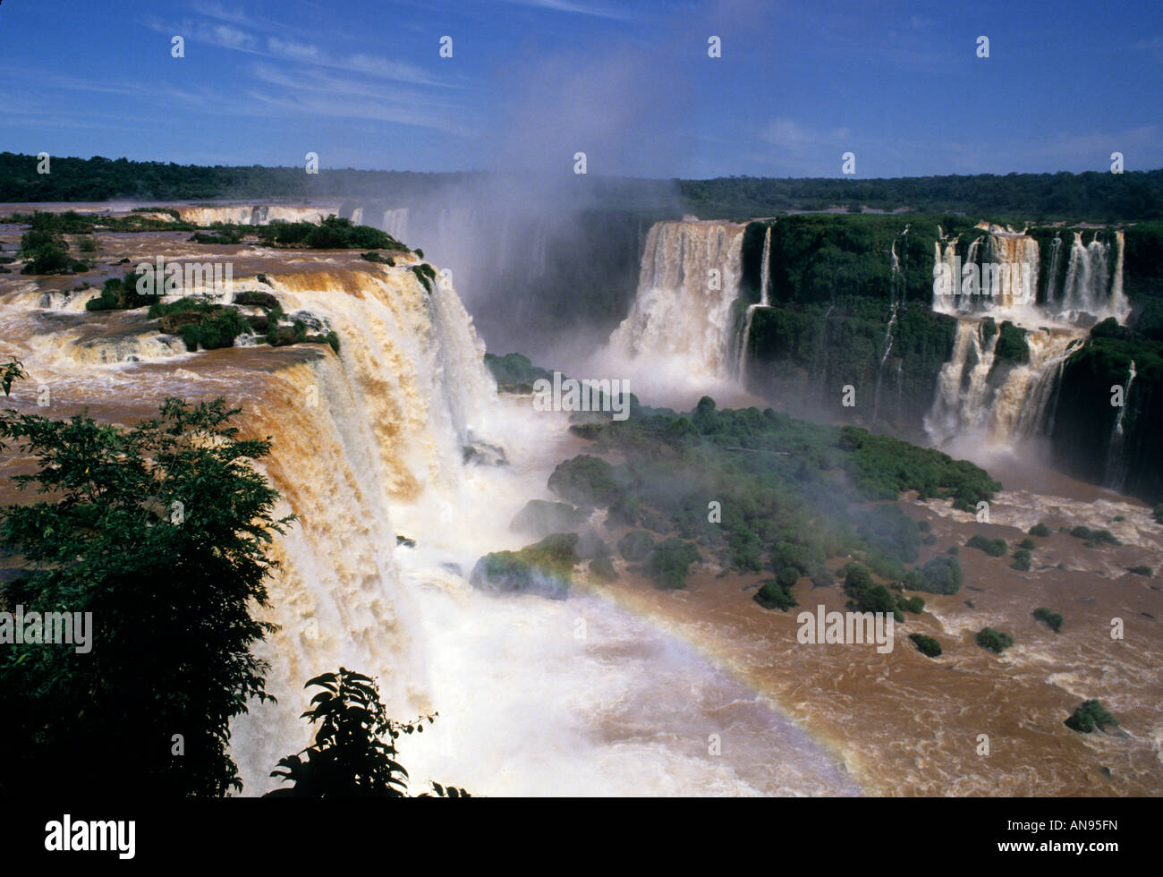 Iguacu Falls Brésil Banque D'Images