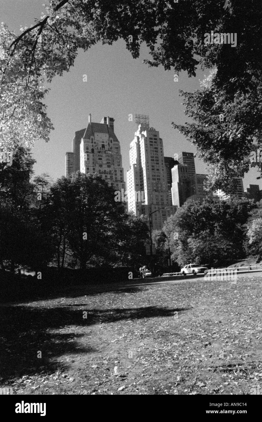 Central Park à New York Banque D'Images