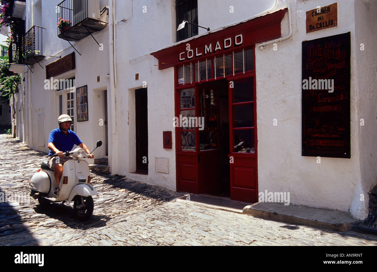 Cadaques. Costa Brava. Province de Gérone. Espagne Banque D'Images Cadaques. Costa Brava. Province de Gérone. Espagne Banque D'Images