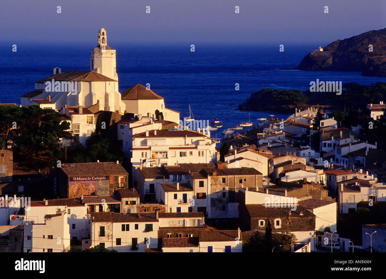 Cadaques. Costa Brava. Province de Gérone. Espagne Banque D'Images