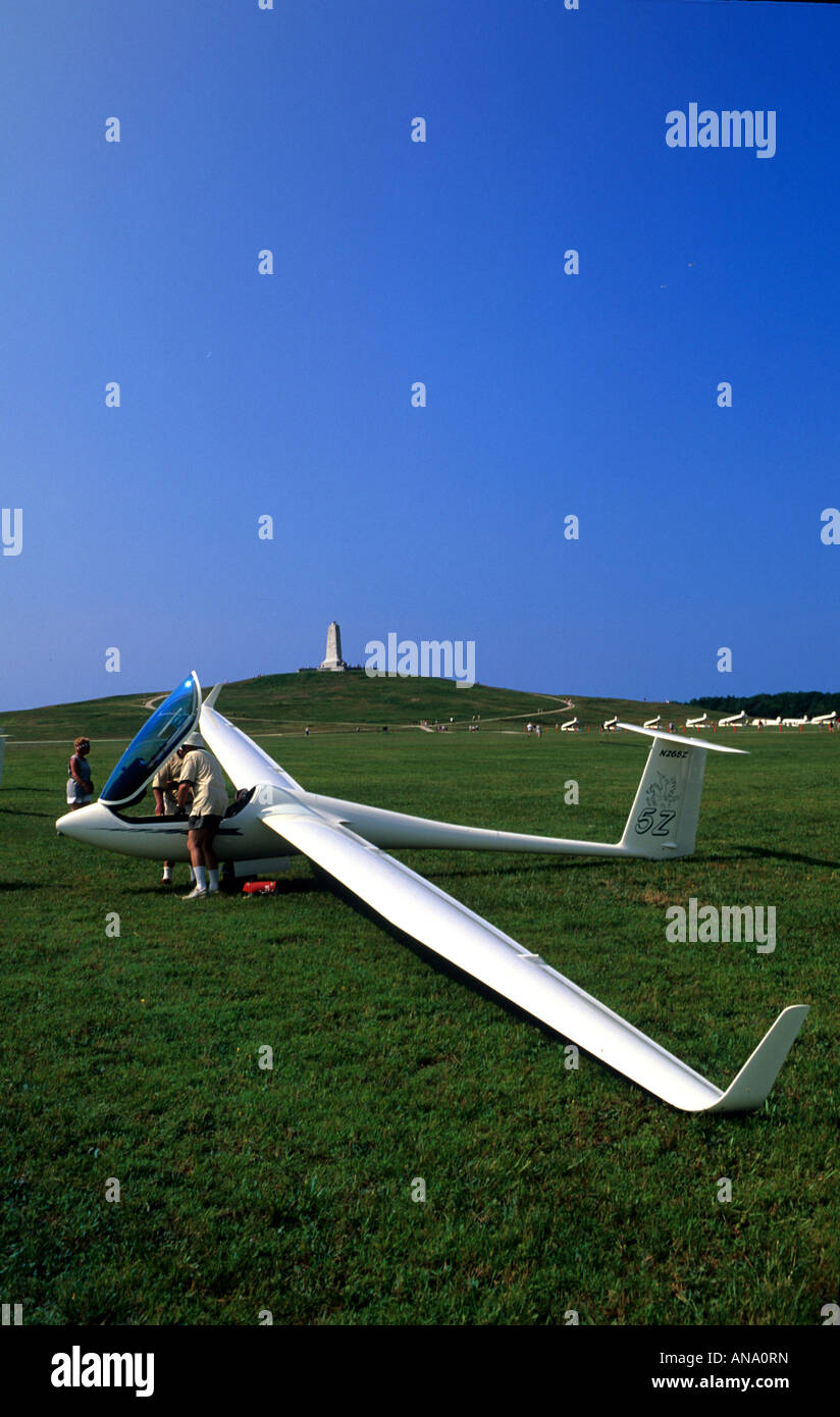 Wright Brothers National Memorial Kitty Hawk Outer Banks de la Caroline du Nord USA Banque D'Images