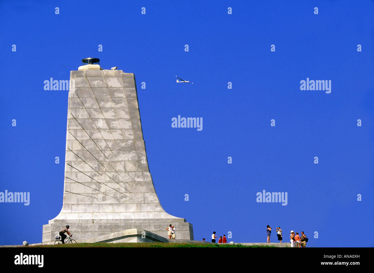 Wright Brothers National Memorial Kitty Hawk Outer Banks de la Caroline du Nord USA Banque D'Images