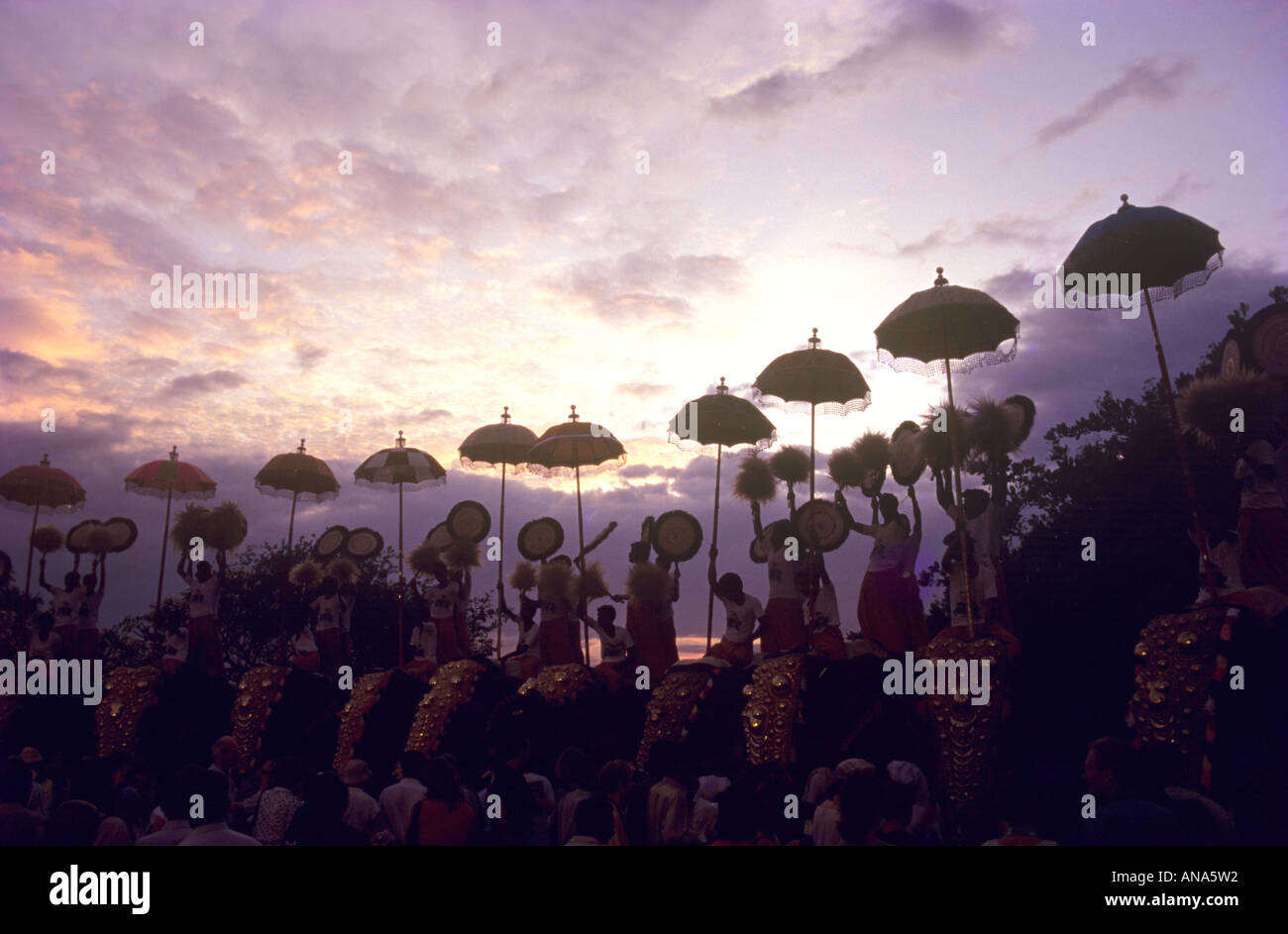 ARATTUPUZHA THRISSUR POORAM KERALA Banque D'Images