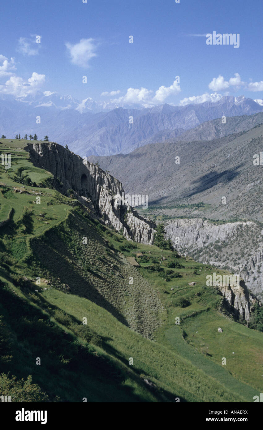Le Mont Himalaya Pakistan Naga Parbat Banque D'Images