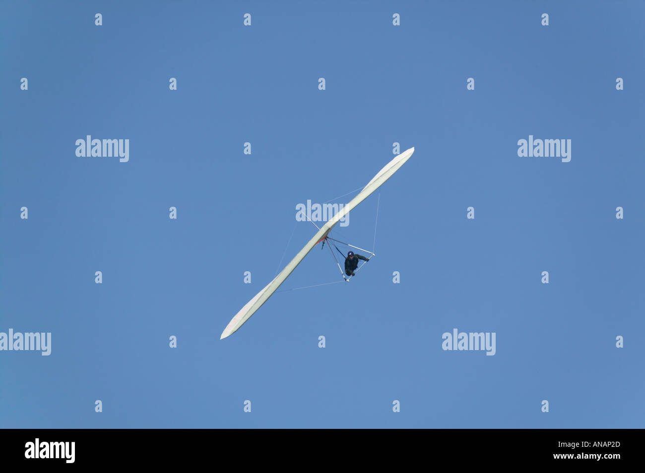 Deltaplane St Agnes Head nr St Agnes Cornwall Grande-bretagne Banque D'Images