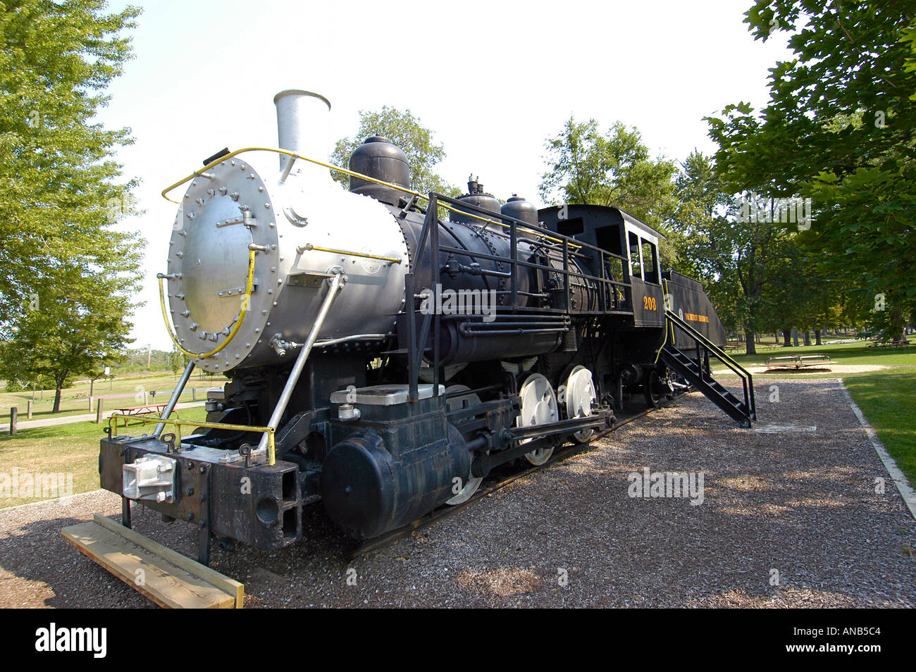 Locomotive à vapeur vers 1940 Banque D'Images