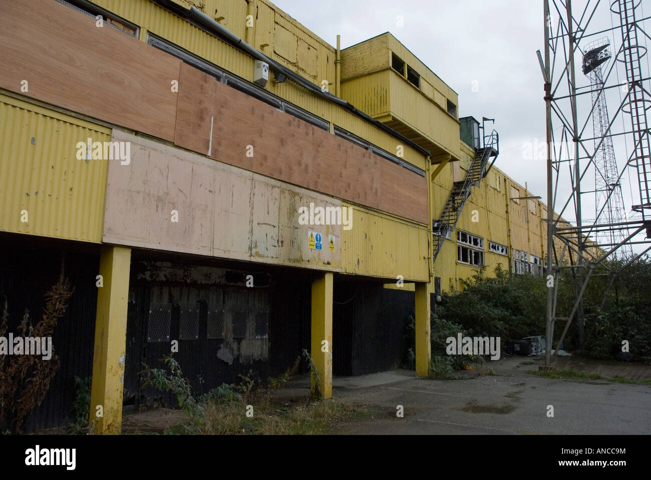 Boothferry Park home de Hull City FC jusqu'en 2002 10 novembre 2007 Banque D'Images