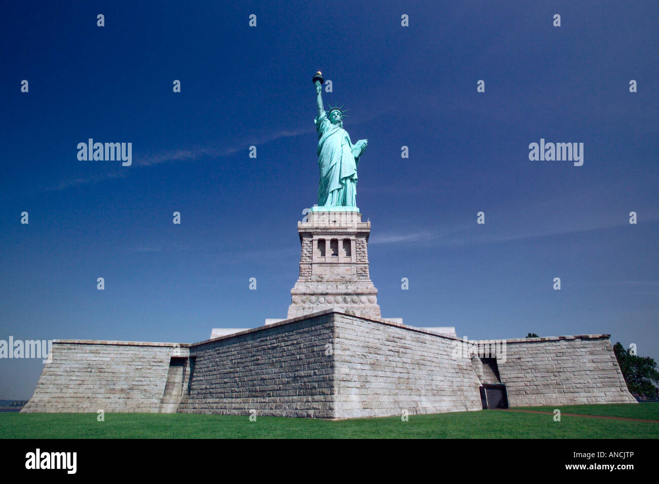 Statue de la Liberté à New York aux USA Banque D'Images