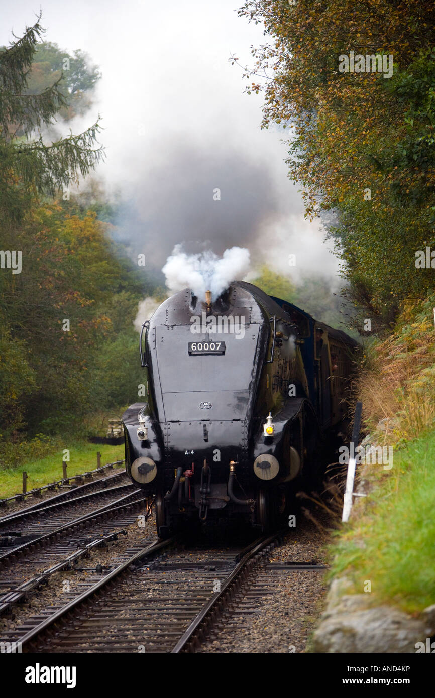 Sir Nigel Gresley A4 Pacific 60007 «Sir Nigel Gresley' Banque D'Images