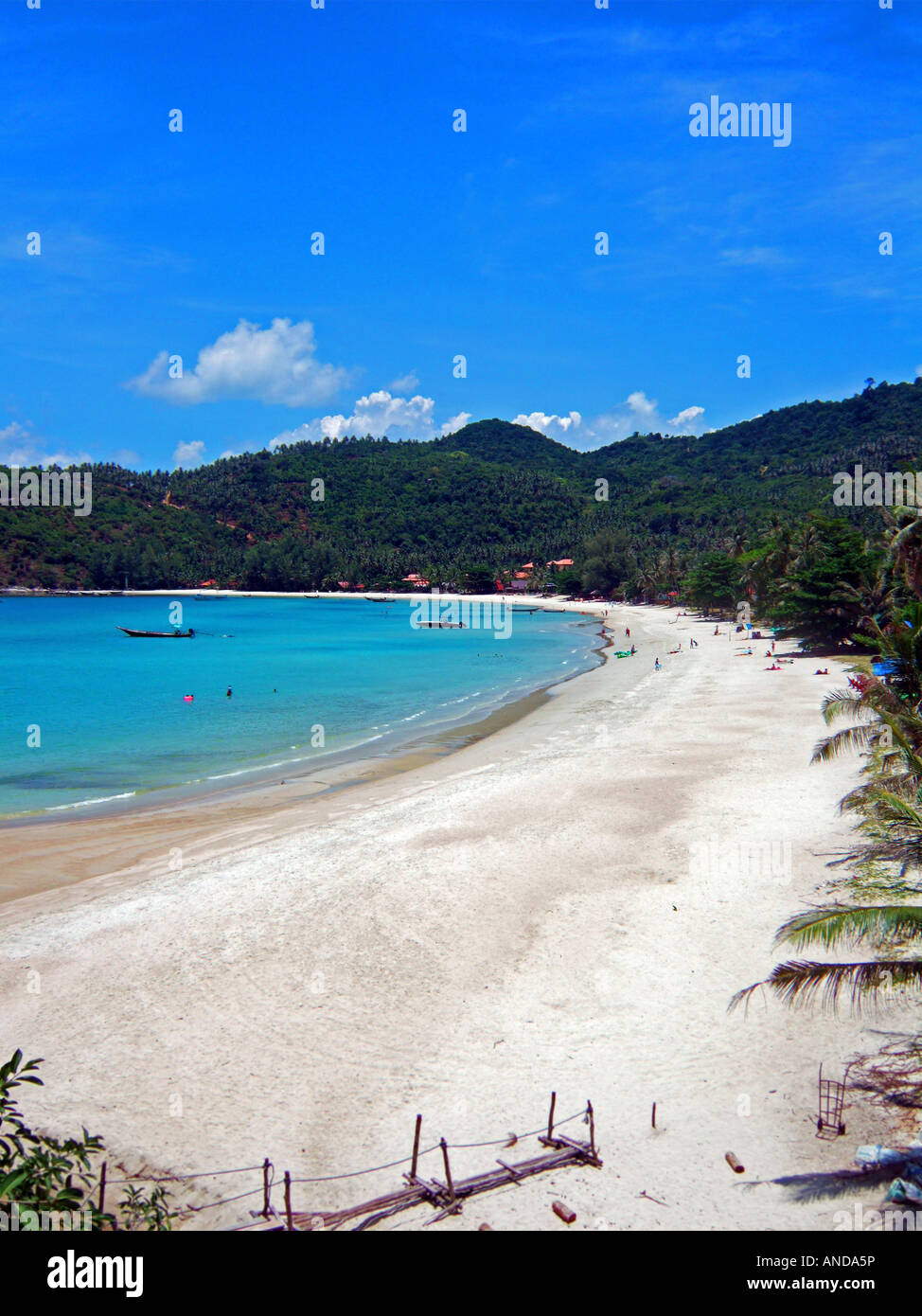 Thong Nai Pan Yai Beach Koh Phangan Thaïlande JPH0026 Banque D'Images