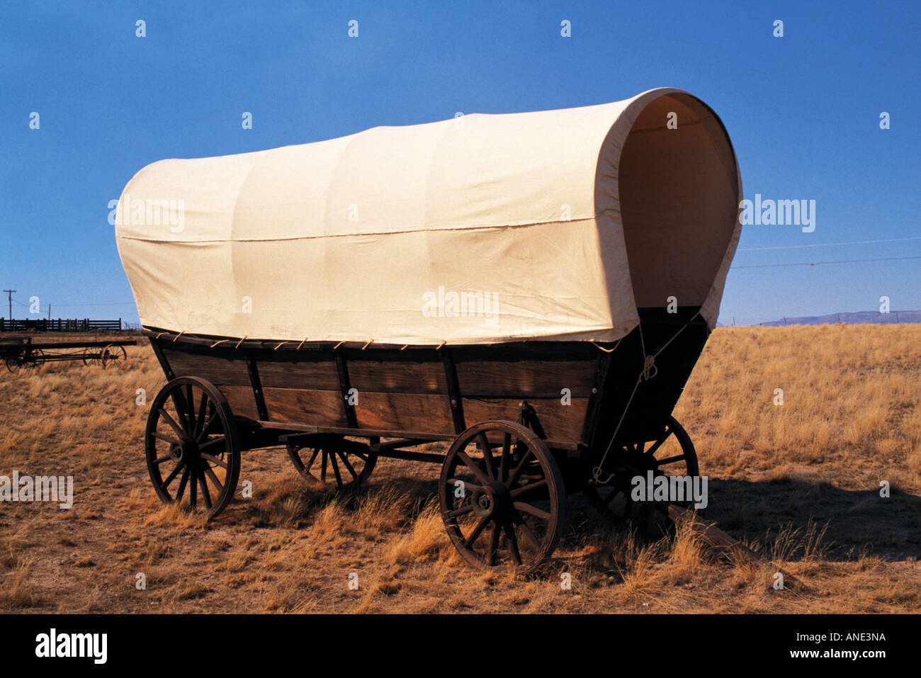 Wagon couvert Banque D'Images