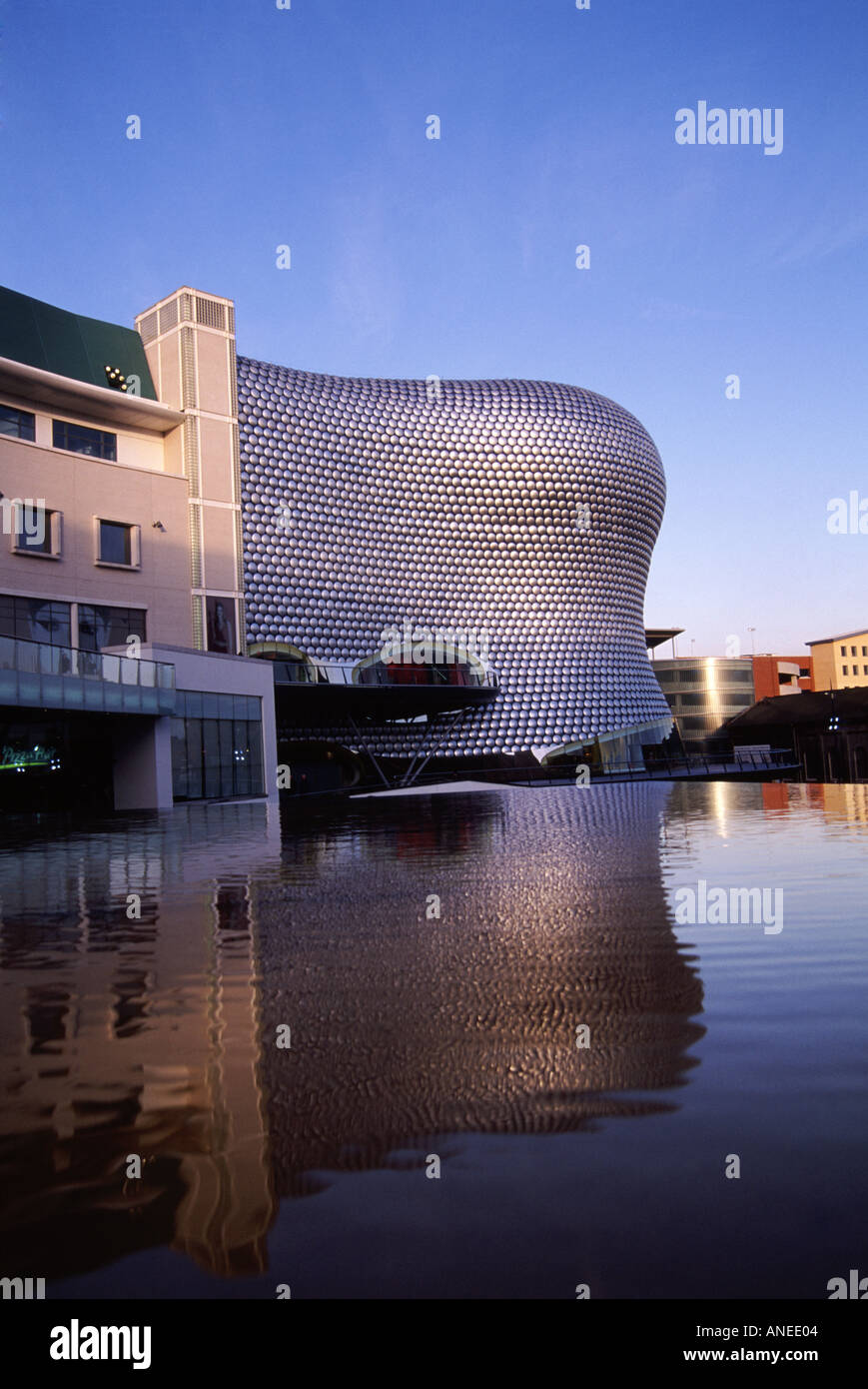 West Midlands UK centre commercial Birmingham Bullring Selfridges building avec réflexion Banque D'Images