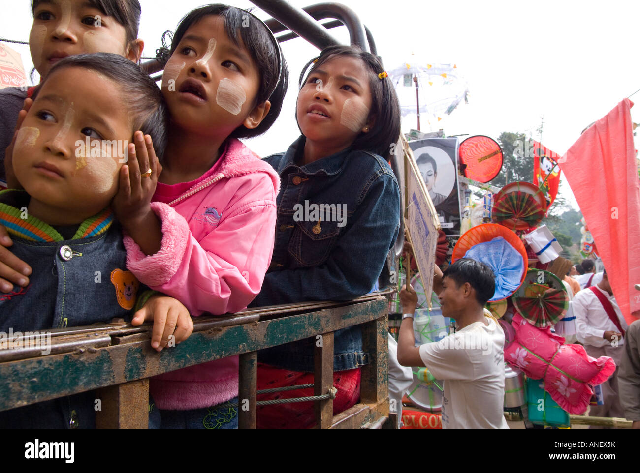 Le Sud de l'État Shan en Birmanie Myanmar Kalaw Festival Banque D'Images