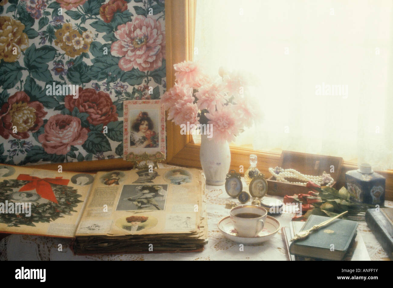 Lucy Maud Montgomery artefacts, Prince Edward Island, Canada Banque D'Images