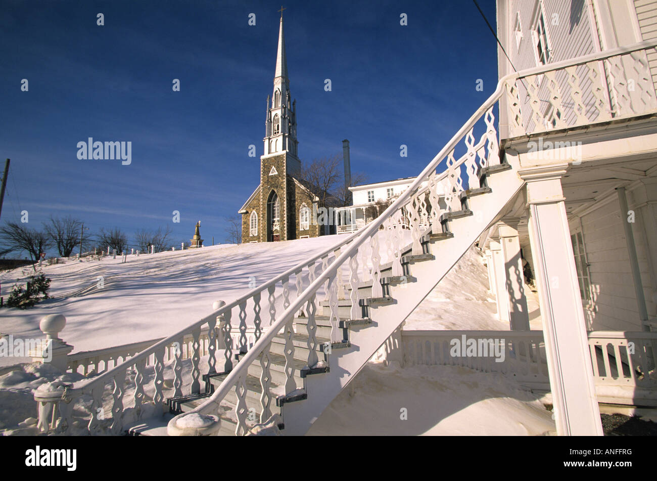Jean-Charles Chapais (1811-1885) Lieu Historique National, Saint-Denis, Québec, Canada Banque D'Images