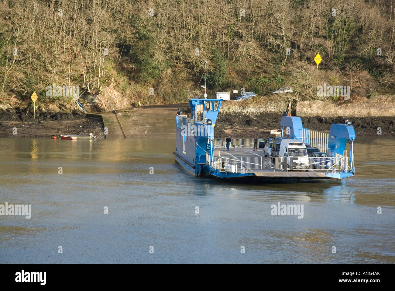 Le Roi Harry car-ferry Angleterre Cornwall. Banque D'Images