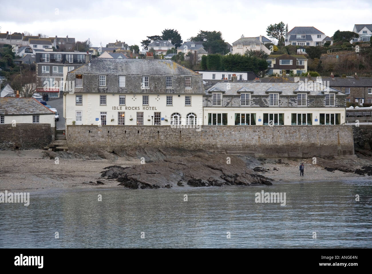 Idle Rocks hotel, St Mawes Cornwall UK Banque D'Images