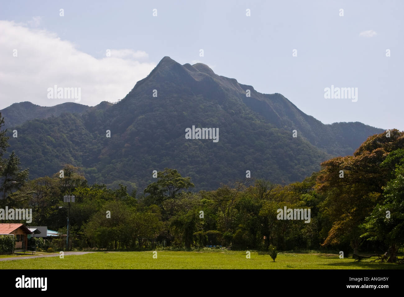 El Valle de Anton Cocle, montagnes, République de Panama, Amérique Centrale Banque D'Images