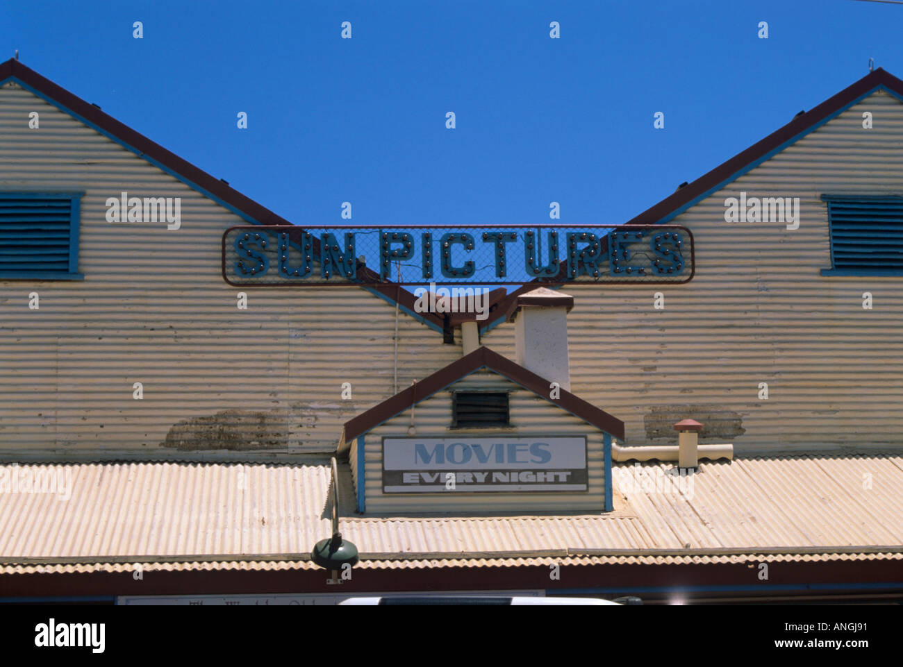 'Images', cinéma extérieur, Broome, Australie occidentale, ville. Banque D'Images