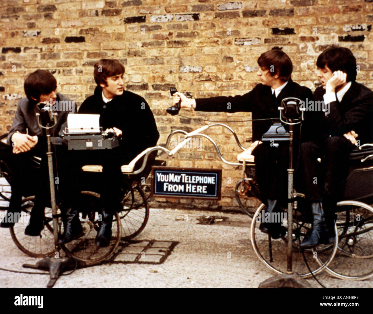 Longue journée DE NUIT Beatles dans le film 1964 United Artists Banque D'Images