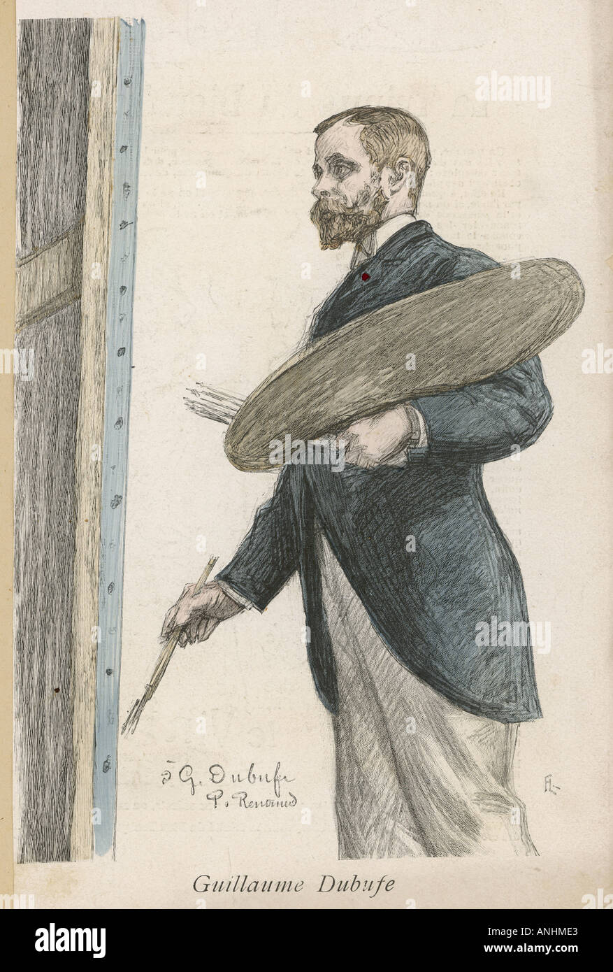 Dubufe 1853 1909 Banque D'Images