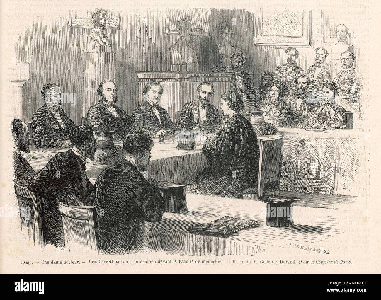 Anderson 1836 1917 Banque D'Images